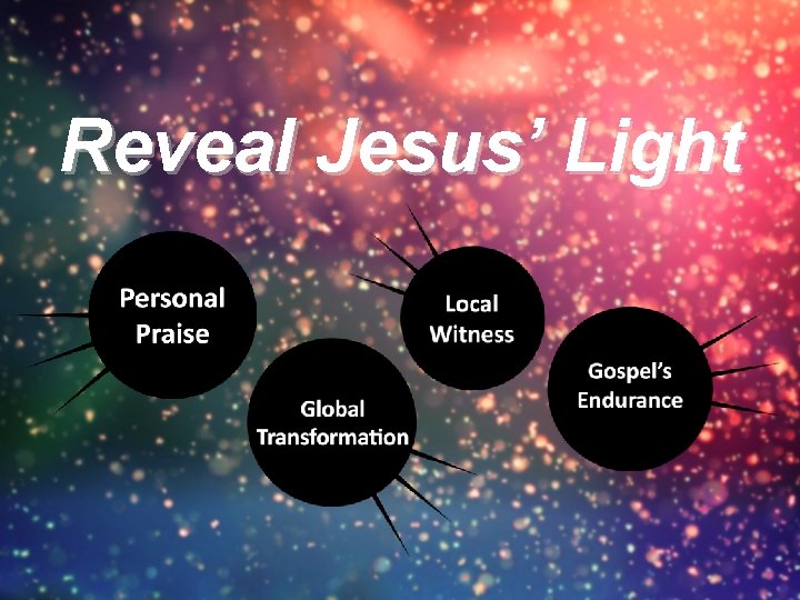 Reveal Jesus’ Light 