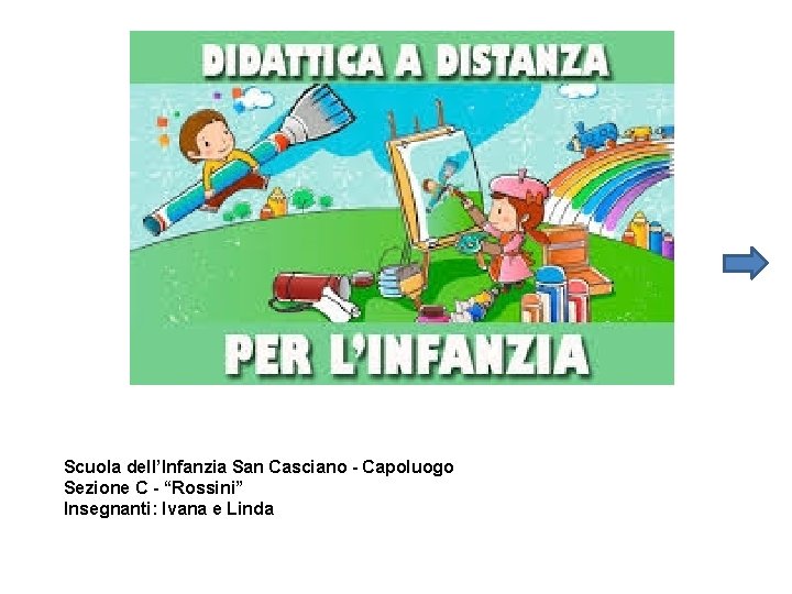 Scuola dell’Infanzia San Casciano - Capoluogo Sezione C - “Rossini” Insegnanti: Ivana e Linda