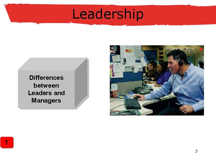 Leadership Differences between Leaders and Managers 1 3 