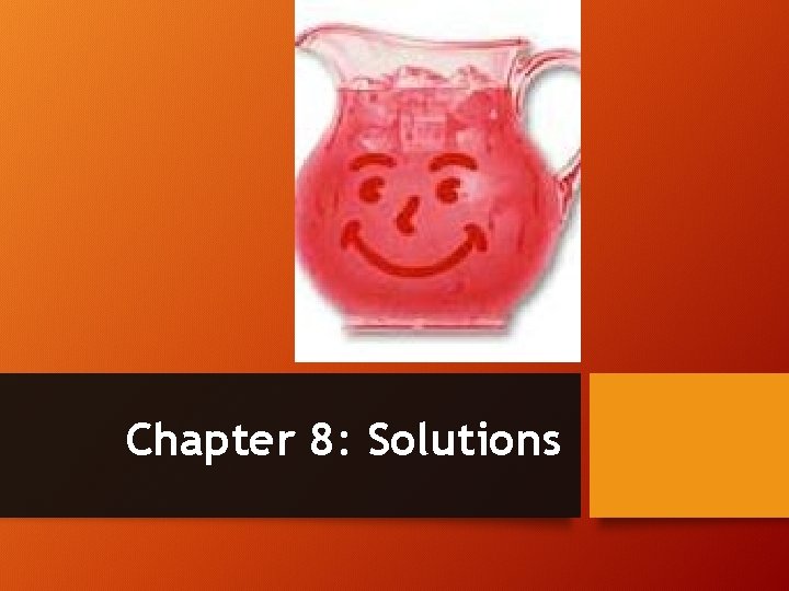 Chapter 8: Solutions 