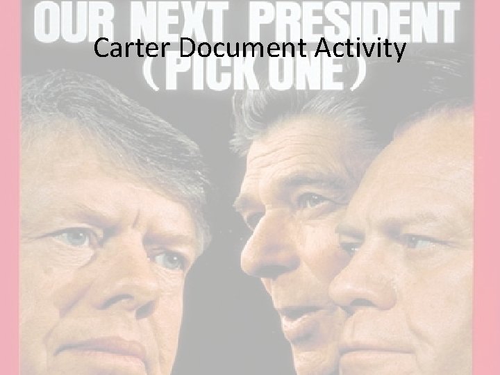 Carter Document Activity 