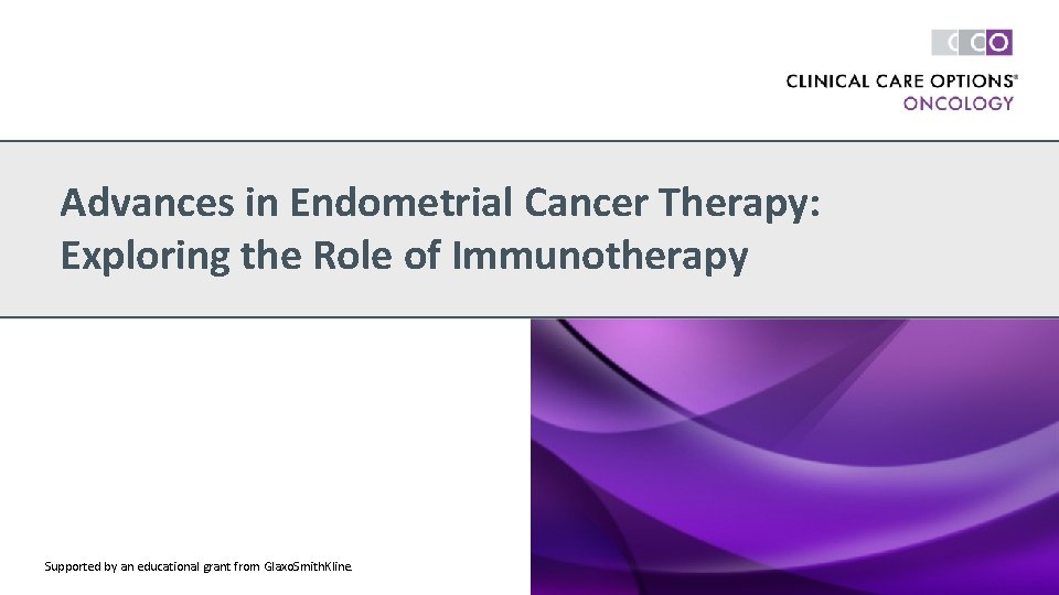Advances in Endometrial Cancer Therapy: Exploring the Role of Immunotherapy Supported by an educational