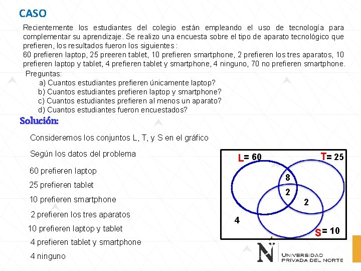 CASO Recientemente los estudiantes del colegio están empleando el uso de tecnología para complementar