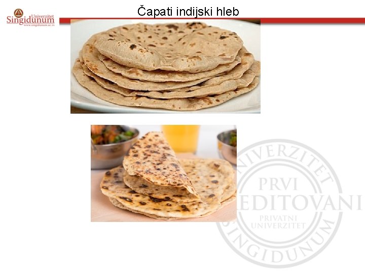 Čapati indijski hleb 