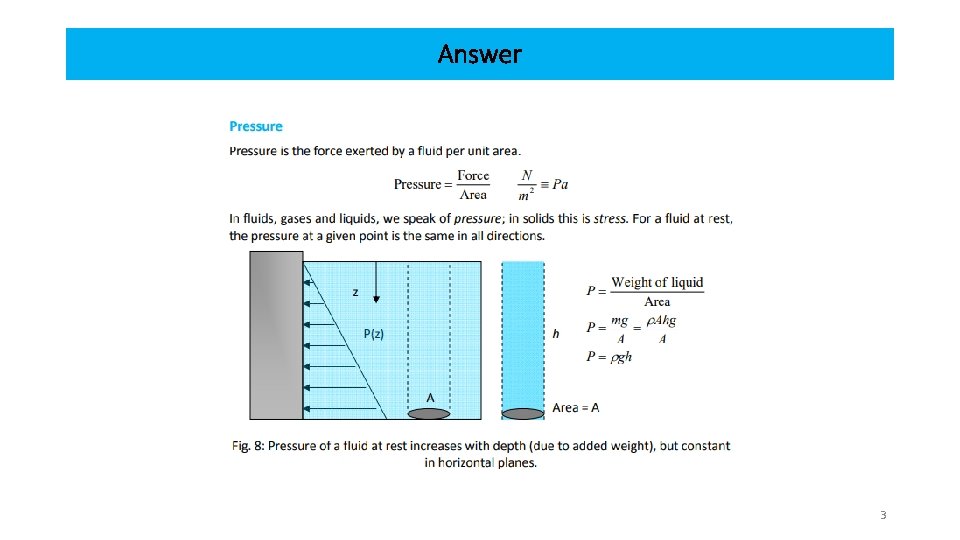 Answer 3 