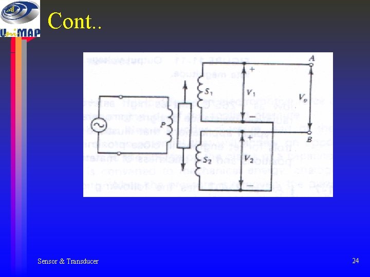Cont. . Sensor & Transducer 24 Cont. . Sensor & Transducer 24