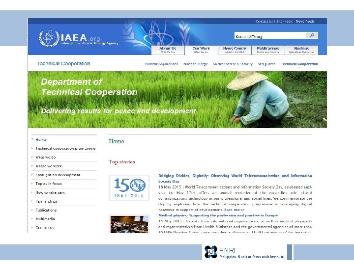 PNRI Philippine Nuclear Research Institute 