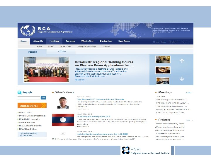 PNRI Philippine Nuclear Research Institute 