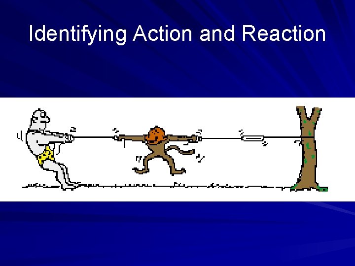 Identifying Action and Reaction 