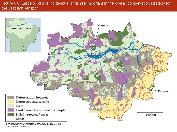 Figure 8. 6 Large blocks of indigenous lands are important in the overall conservation