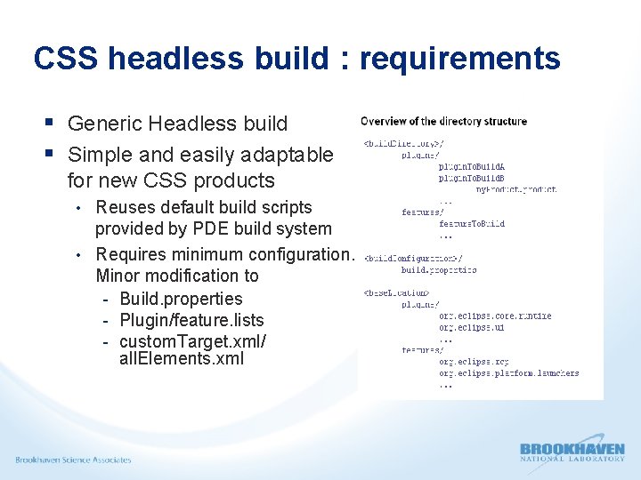 CSS Build and Update System Kunal Shroff EPICS