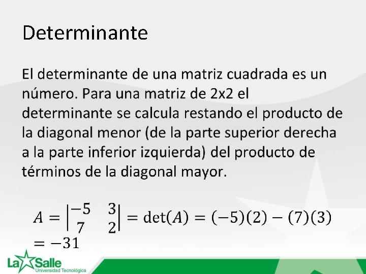 Determinante 