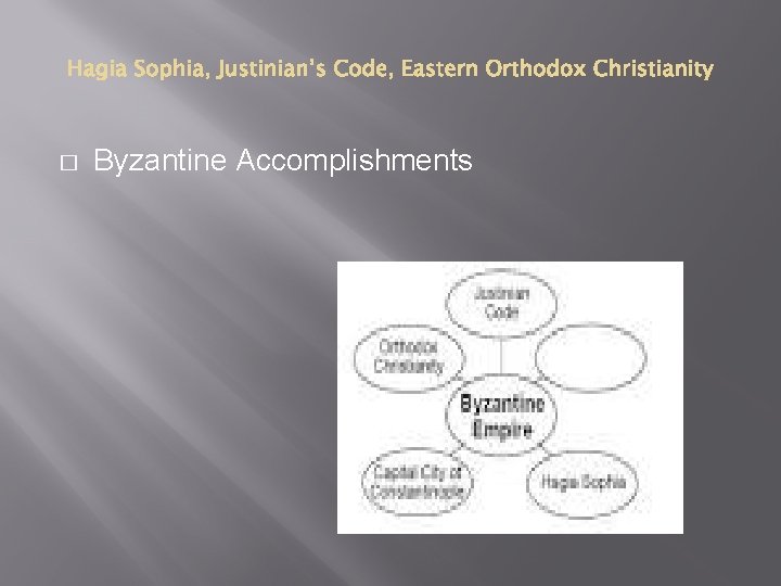 � Byzantine Accomplishments 