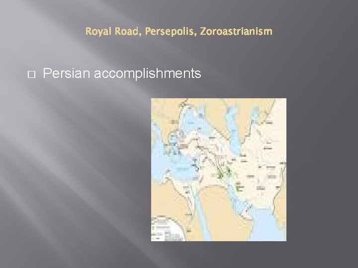 � Persian accomplishments 