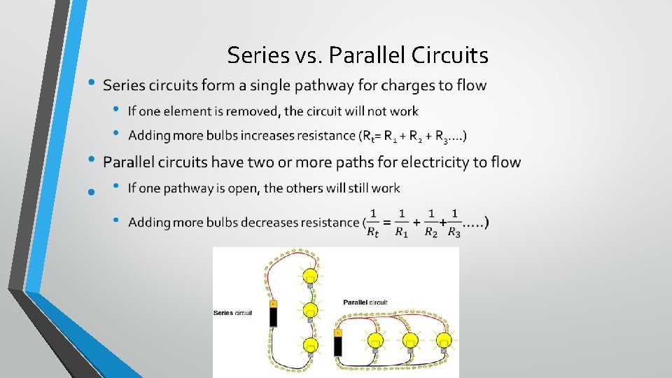 Series vs. Parallel Circuits • Series vs. Parallel Circuits •
