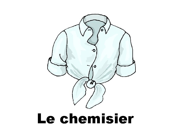 Le chemisier 