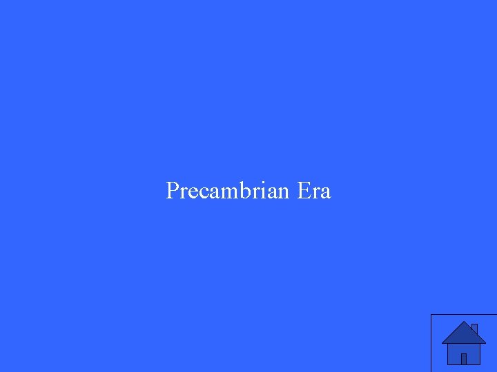 Precambrian Era 
