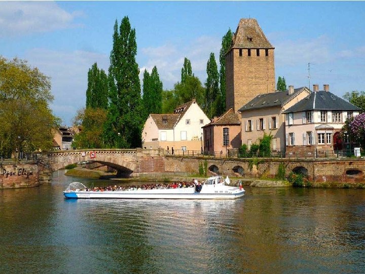 El comienzo del distrito de La Petite France son los Puentes Cubiertos que mantuvieron