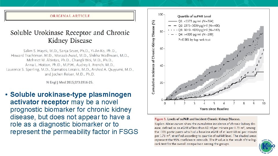 • Soluble urokinase-type plasminogen activator receptor may be a novel prognostic biomarker for • Soluble urokinase-type plasminogen activator receptor may be a novel prognostic biomarker for