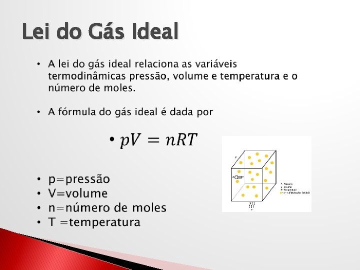 Lei do Gás Ideal 