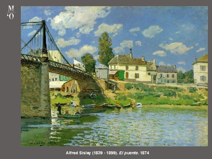 Alfred Sisley (1839 - 1899). El puente. 1874 