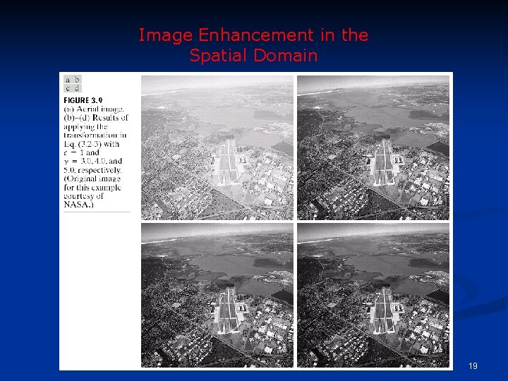 Image Enhancement in the Spatial Domain 19 