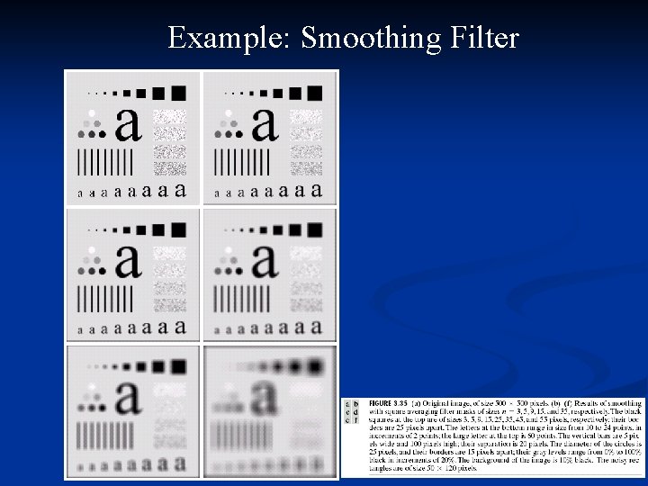 Example: Smoothing Filter 74 