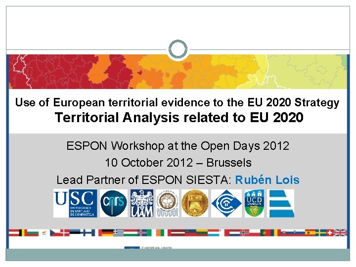 Use of European territorial evidence to the EU