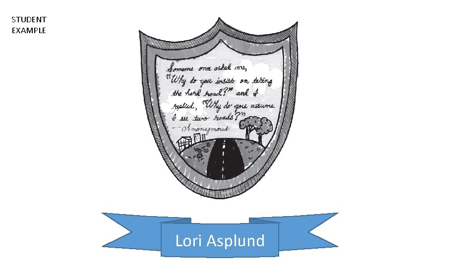 STUDENT EXAMPLE Lori Asplund 