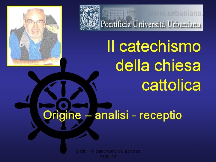 Il catechismo della chiesa cattolica Origine analisi receptio