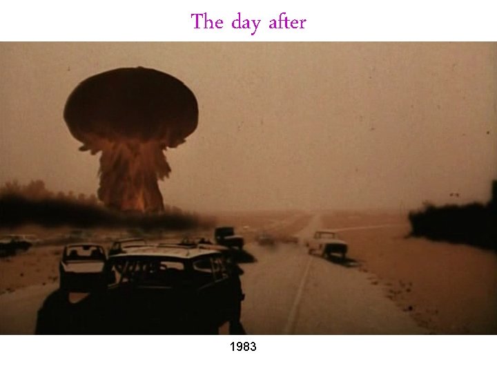 The day after 1983 