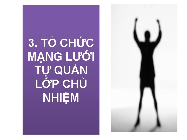 3. TỔ CHỨC MẠNG LƯỚI TỰ QUẢN LỚP CHỦ NHIỆM 