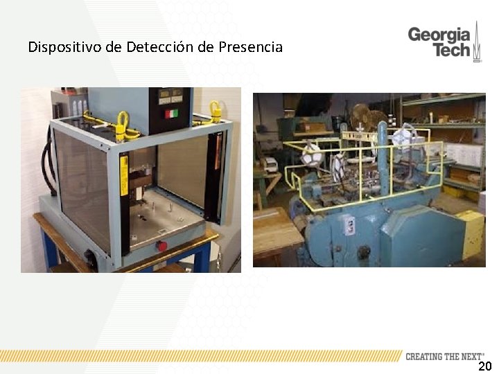 Dispositivo de Detección de Presencia 20 