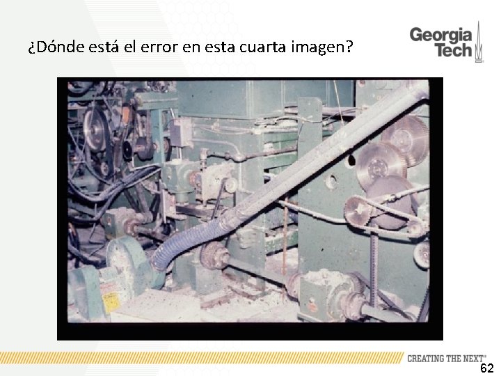 ¿Dónde está el error en esta cuarta imagen? 62 