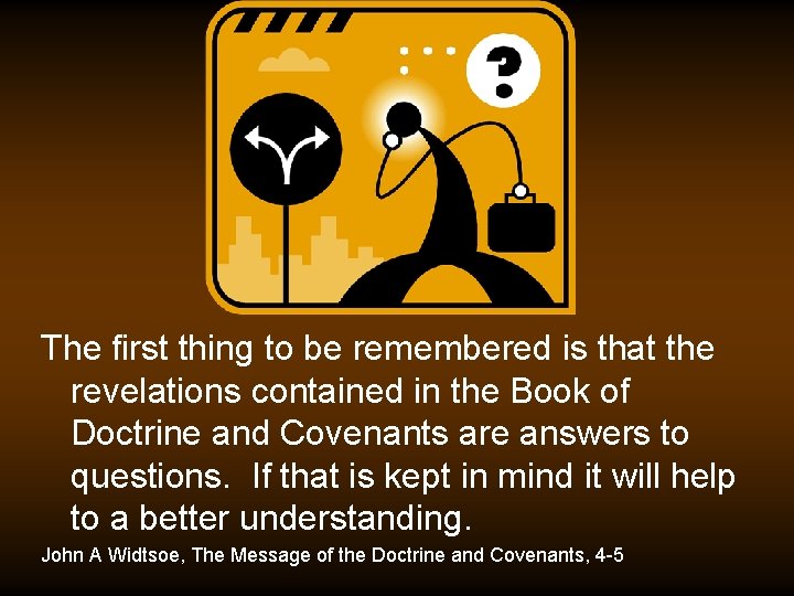 The first thing to be remembered is that the revelations contained in the Book