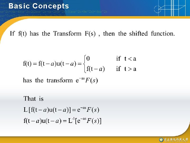 Basic Concepts 