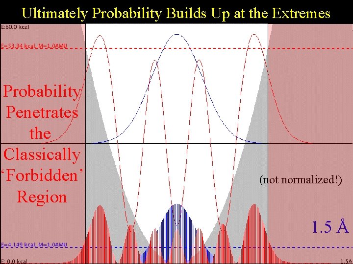 Ultimately Probability Builds Up at the Extremes Harmonic Probability Penetrates the Classically ‘Forbidden’ Region