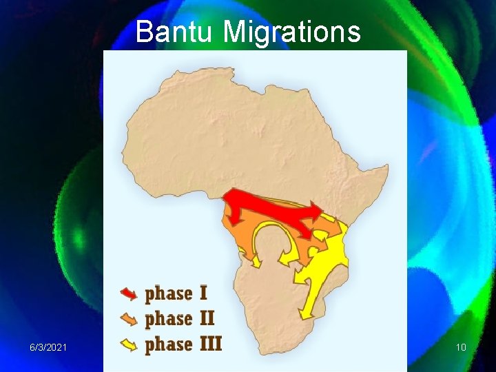 Bantu Migrations 6/3/2021 10 