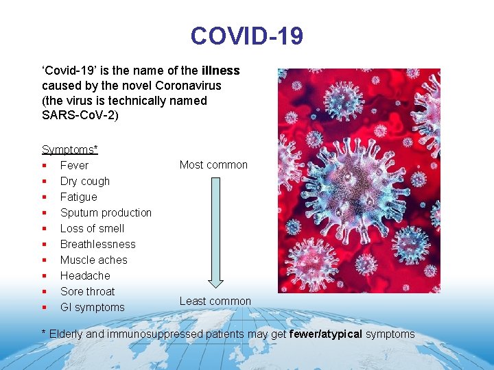 Coronavirus Teaching Tea A brief overview for all