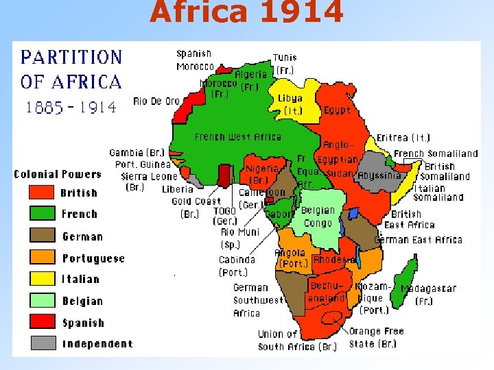 Africa 1914 