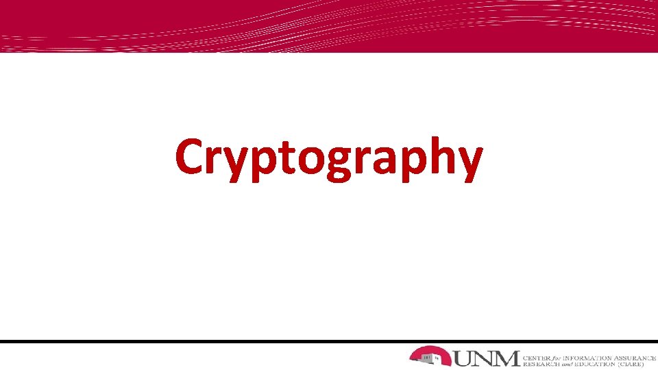 Cryptography 