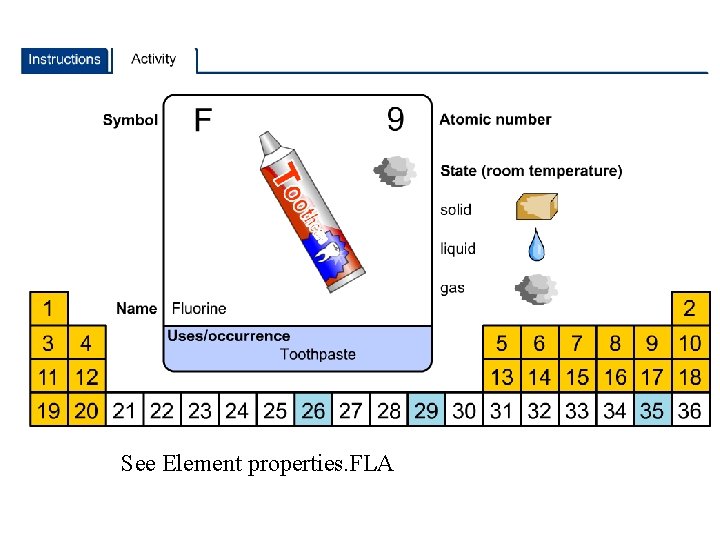 See Element properties. FLA 