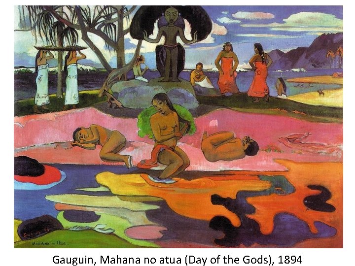 Gauguin, Mahana no atua (Day of the Gods), 1894 