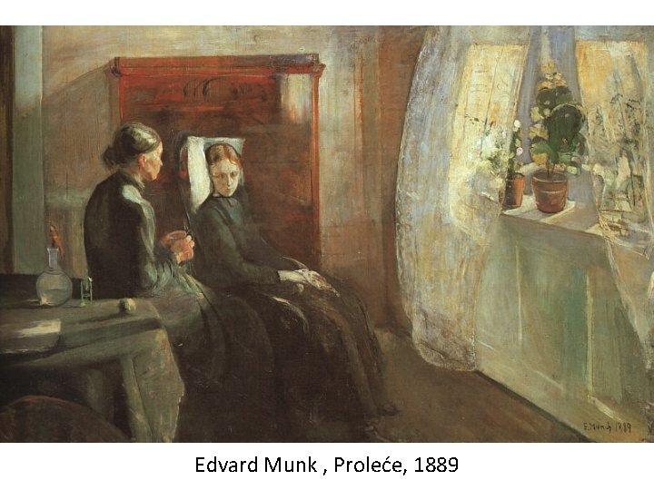 Edvard Munk , Proleće, 1889 