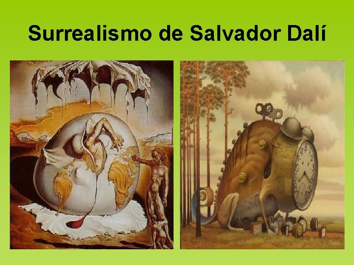 Surrealismo de Salvador Dalí 