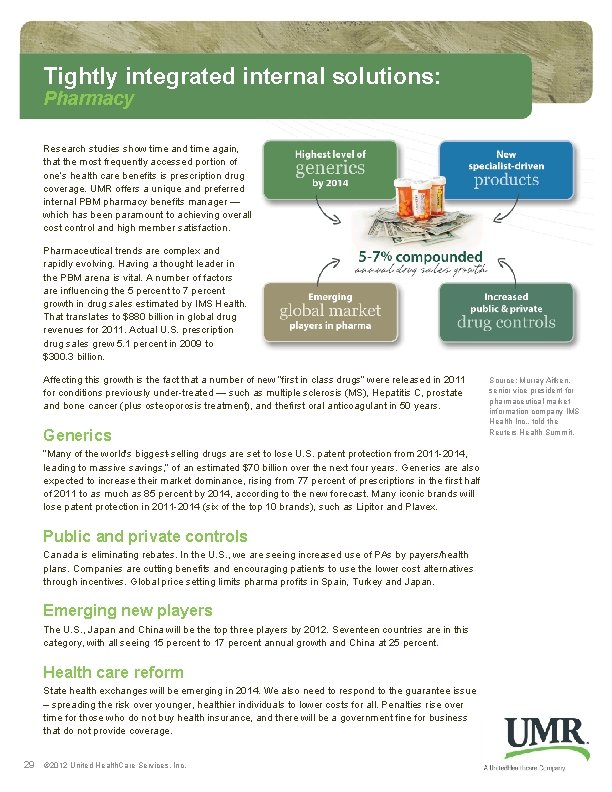 Tightly integrated internal solutions: Pharmacy Research studies show time and time again, that the Tightly integrated internal solutions: Pharmacy Research studies show time and time again, that the