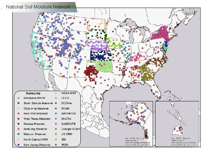 National Soil Moisture Network 