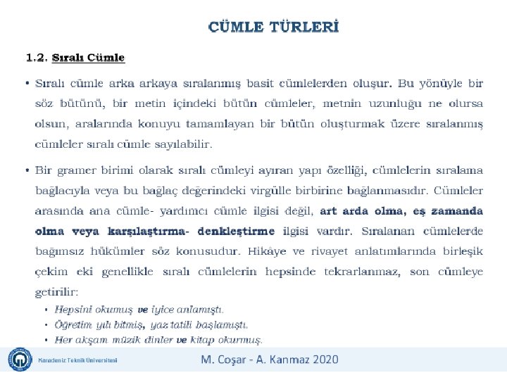 Karadeniz Teknik Üniversitesi Uzaktan Eğitim Uygulama ve Araştırma Merkezi Karadeniz Teknik Üniversitesi İş Güvenliği