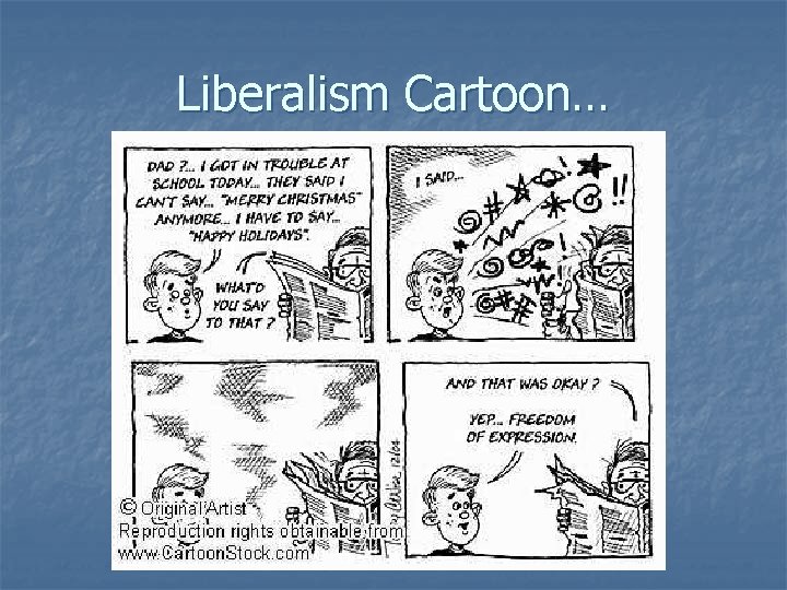 Liberalism Cartoon… 