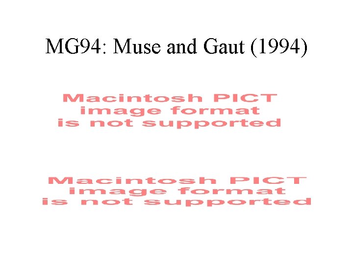 MG 94: Muse and Gaut (1994) 